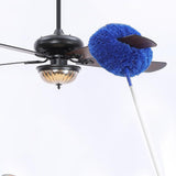 4-in-1 Cobweb Duster with Extension Pole Ceiling Fan Duster Kit for Cleaning