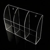 No Drill Wall Mount Remote Control Holder Adhesive Storage Organiser for TV Air Conditioner Remote Accessories