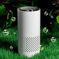 USB Air Purifier and Freshener – With Colorful Lights for Car Pet Bedroom and Office