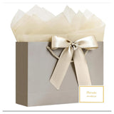 4PCS Gift Bags with Cards and Wrapping Paper for Weddings Parties Champagne