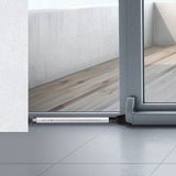 Adjustable Door Security Bar Sliding Stopper Bar for Home Apartment Travel Hotel White