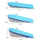 Unisex Insole Heel Lift Insert Shoe Pad Height Increase Elevator Taller Cushion