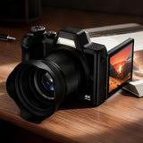 4K Digital Camera for Photography & Video 16X Zoom with 32GB Card