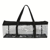 Portable DVD Storage Bag Disc CD Carry Case Clear Cover for 35-40 Discs