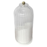 Toothbrush Holders with Sliding Lid Rotating Bathroom Organizer Countertop for Vanity Makeup Brushes Holder White