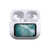 Smart LCD Display Bluetooth Earbuds Touch Screen Wireless Headphones