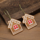 6Pcs Set Christmas Tree Hanging Pendant Xmas Decor Ornaments Style 2