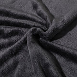 2-in-1 Travel Blanket Pillow PortableThrow Blanket for Camping Picnic Black