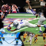 2Pcs Sports Mouth Guard Teeth Mouthpiece for Boxing MMA Blue