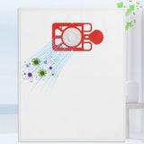 10 PCS Vacuum Dust Bags Compatible with Numatic Henry Hetty Harry HVR200 Red