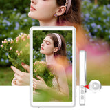 3-Mode Wifi Selfie Monitor Screen Back Camera Monitor for Vlog Live Stream White