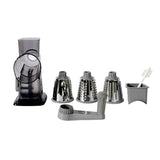 3-Blade Rotary Cheese Grater with Handle Kitchen Shredder Slicer Grater Slicer Style 2