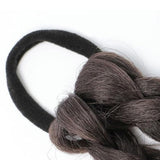 2PCS 45cm Three-Strand Braiding Hair for Wigs and Hair Extensions DIY Styling Black