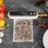 Cordless Portable Mini Vacuum Sealer Machine White