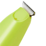 Electric Pet Paw Trimmer with 18mm Ceramic Blade and LED Light Green