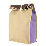 Light Shielding Vegetable Storage Bag Breathable for Onion Potato Purple