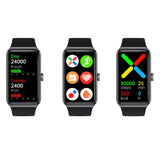 Fitness Tracker Smart Watch with Heart Rate - Black