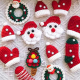 Crochet Set Yarn Hooks Sewing Needles Stitch Markers Storage Bag Style 2