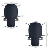 Half Car Cover Top Hail Protector Car Cover for Ice and Snow with Reflective Strips