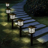 Solar Outdoor Garden Lights Sunflower & House Decorative Design Style 2