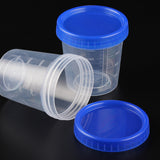 Set of 10Pcs Measuring Cup 120ML Leakproof to Go Small Condiment Containers Dip Sauce Containers