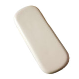 Unisex Hard Shell Glasses Case – PU Leather Travel Sunglasses Box Beige