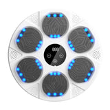 Electric Music Boxing Machine Bluetooth Smart Boxing Training Wall Mount Machine - White