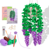Knitting Kit for Beginners Hanging Potted Plants Needlework Starter Kit Style 1