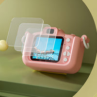 1080P Dual Cam Digital Camera for Kids Video Camera with 64G TF Card Pink