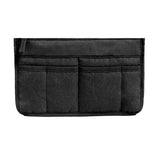 Multi-Pocket Handbag Insert Liner Tote Travel Makeup Purse Pouch Organiser Black