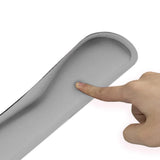3Pcs Gaming Mouse Pad with Ergonomic Wrist Rest Gray