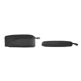 6Pcs Set Packing Cubes for Suitcases Travel Luggage Organizers Clothing Sorting Bags Black