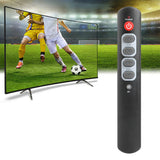 Elderly/Senior Universal Large Button TV Remote Control Gray