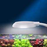 Clip On LED Aquarium Light USB Powered Fish Tank Lamp for Fish Tanks Aquatic Plants White