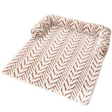 Thick Plush Dog Bed Mats with Neck Head Support for Small and Medium Dogs Cats Brown