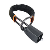 Car Steering Wheel to Seat Belt Lock Anti-Theft Adjustable Security Device Black