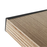U-Shape Edge Banding Self Adhesive Edge Banding Corner and Collapsible Edge Protector for Cabinet Repair Black