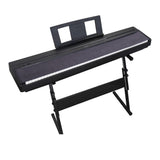 For 88 Keys Piano Keyboard Cover Electronic Keyboard Anti-Dust Cover Gray