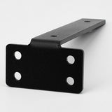 2Pcs Floating Shelf Brackets 0.4 cm Thick for Shelves Support DIY Medium