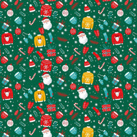 10 Sheets Christmas Wrapping Paper Xmas Present Wrap Paper