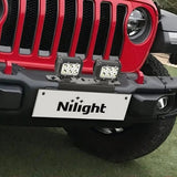 Number Plate Bullbar Frame For Driving Light Bar Mount Mounting Bracket