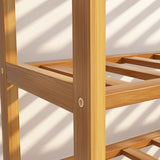 4 Tier Shoe Storage Rack Multi Layer Organizer for Entryways