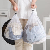 Set 3Pcs Mesh Laundry Bags with Drawstring Closure Wash Bags for Washing Machine