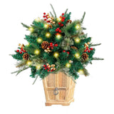 Artificial Christmas Tree with Light Xmas Decorations with Stand