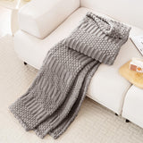 Soft & Fluffy Fleece Throw Blanket Perfect for Sofa Couch Chair Bed Living Room & Bedroom Gray