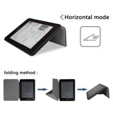Origami Smart Folding Folio Case Cover for Kindle Paperwhite 5 11th Gen Black