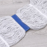Replacement Cotton Mop Head Loop-End Detachable for Home Hotel Office Use White