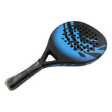 Carbon Fiber Paddle Tennis Racket with EVA Core & Carry Bag – Beach/Court Blue