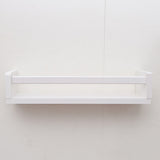 3 PCS Engineered Wood Floating Wall Mounted Book Display Shelves White