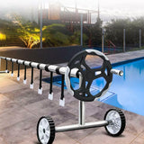 8Pcs Pool Cover Straps Replacement Blanket Reel Clips Solar Cover Attachment Kit